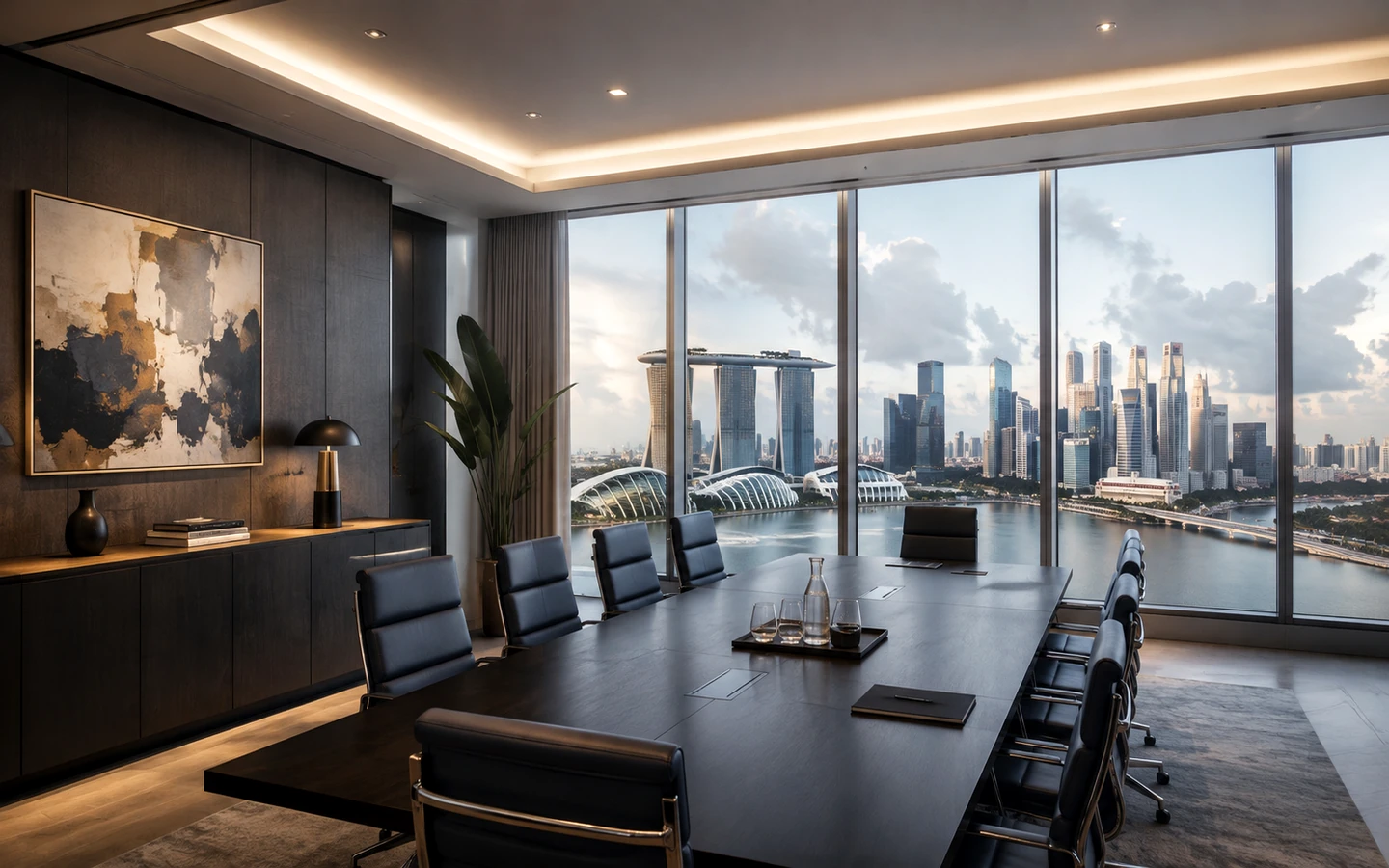 Singapore business setting